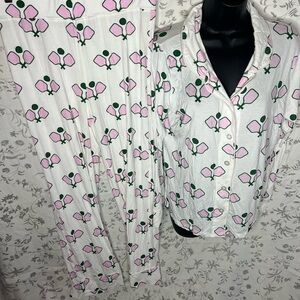 Mark and Graham Toss Designs Pickle Ball Pajamas Medium Pickleball